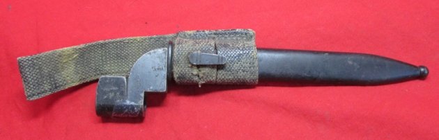  South African, No 9 MK1 Bayonet,, Belgian Type Scabbard — image 2