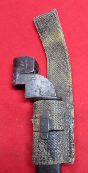  South African, No 9 MK1 Bayonet,, Belgian Type Scabbard — image 3