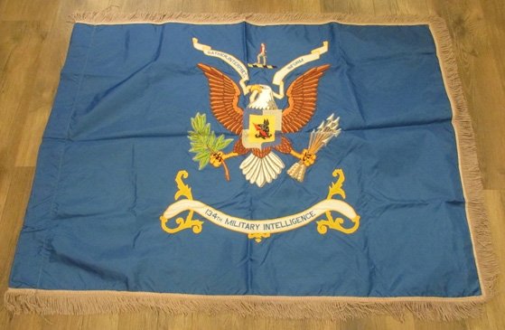  US Cold War Era, 134th Military Intelligence Bn, Unit Color,  3 x 4' — image 4