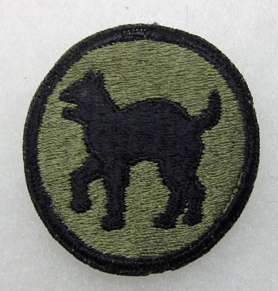  US WWII Army 81st Division SSI, Greenback, Wild Cat Division — image 2