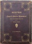 US Civil War, 1888 Publication, Roster 89th Regiment OVI, 1862-1865