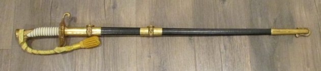  US Cold War Era, M1852 US Navy Officers Sword, US Mfg — image 7
