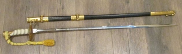  US Cold War Era, M1852 US Navy Officers Sword, US Mfg — image 8