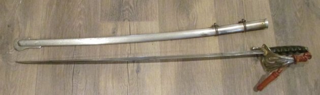  US Pre WWII Army M1902 Officers Sword and Leather Knot, Pasquale, San Francisco — image 8