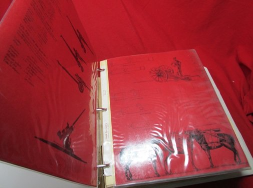  US  Field Artillery Distinctive Insignia Binder, 221 DUIs — image 4