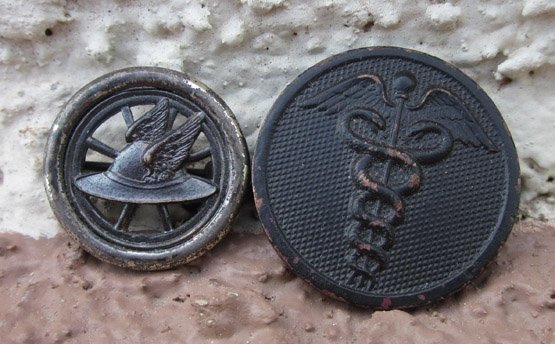  US WWI Motor Transport Hat Insignia, Bailey Banks & Biddle — image 3