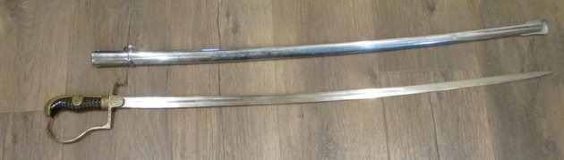  German WWII Army Officers Sword, Eickhorn Mfg. Roon Pattern — image 5