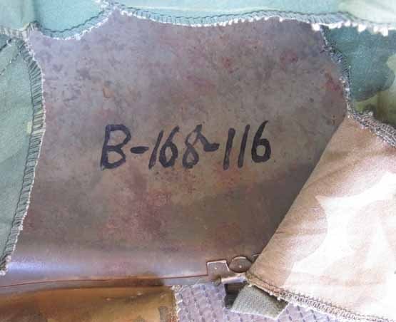  US Vietnam War GI Steel Airborne Helmet, 1965 Contract Helmet Cover — image 5
