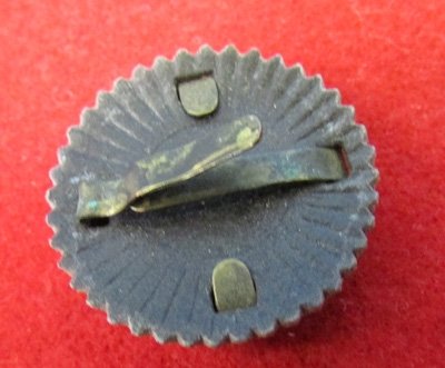  German WWII Early NSDAP Visor Hat Cockade — image 3