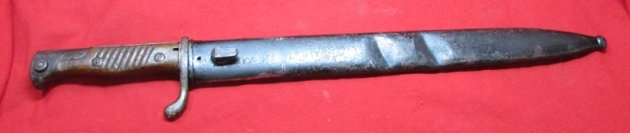  German WWI S98/05 Bayonet & Scabbard, Walter & Co., Move-Werke — image 2