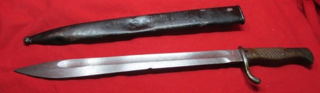  German WWI S98/05 Bayonet & Scabbard, Walter & Co., Move-Werke — image 6
