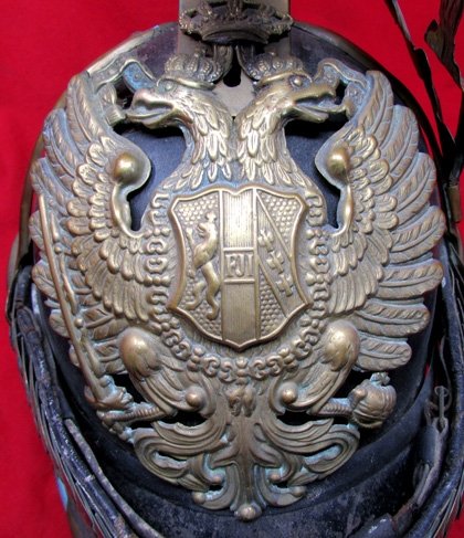  Austrian Imperial Era, M1905 Enlisted Dragoon Helmet — image 3