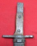 Japanese WWII Late War Type 30 Bayonet, Wooden Scabbard