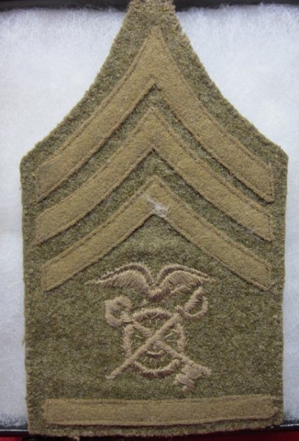 US WWI Army NCO Rank, Sergeant 1st Class, Quartermaster Corps — image 2