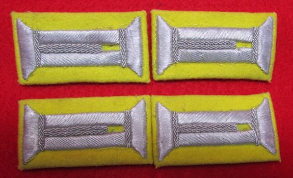  German WWII Heer Signal Enlisted Waffenrock Cuff Litzen — image 2