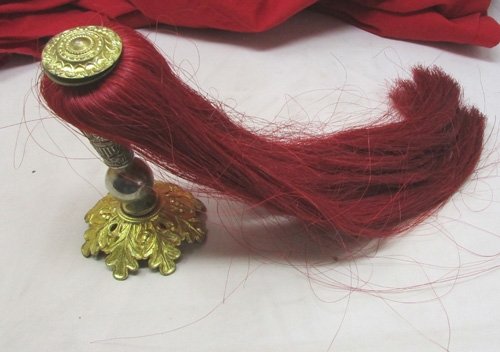  US Indian Wars Mounted Artillery Enlisted Dress Helmet Socket & Plume — image 2