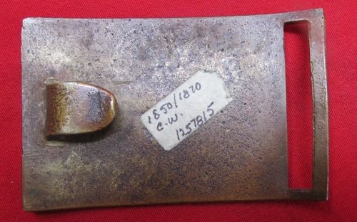  US Civil War Era, Officers Pattern 1851 Belt Plate — image 3
