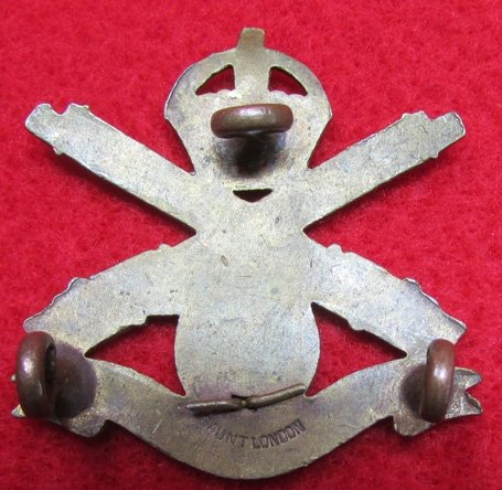  Canadian WWI, Yukon Motor Machine Gun Battery Badge, Gaunt London — image 3