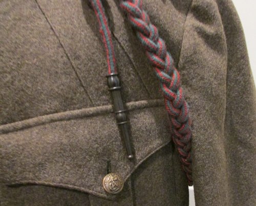  US WWI Era Green Wool Service Coat, Private Purchase — image 4