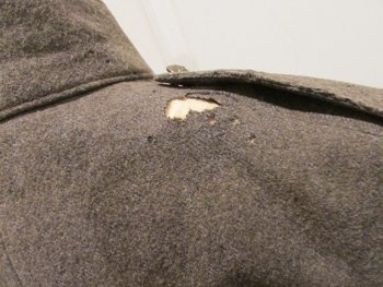  US WWI Era Green Wool Service Coat, Private Purchase — image 5