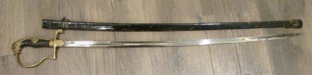  German WWII Army Officers Sword, Eickhorn 'Blucher' Pattern — image 6