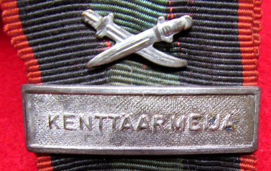  Finland, Winter War, Taipale Front Cross 1939-1940. Kenttaarmeija (Army) Clasp — image 3