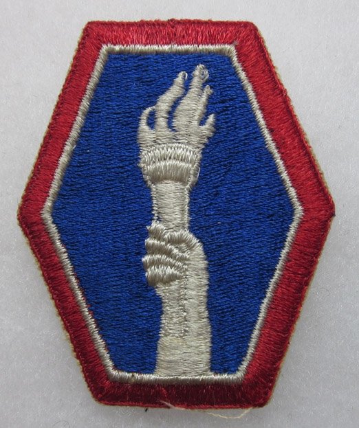  US WWII 442nd Regimental Combat Team SSI, 2nd Pattern, 'Go For Broke!' — image 2