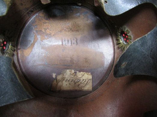  German Pre WWI, Prussian Enlisted 10th Jager Bn Shako, 1913 Dated — image 6