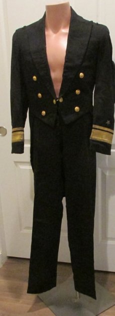  US WWI-Korean War Era, Navy Officers Full Dress Coat & Trousers, Rear Admiral A.E.Smith — image 2