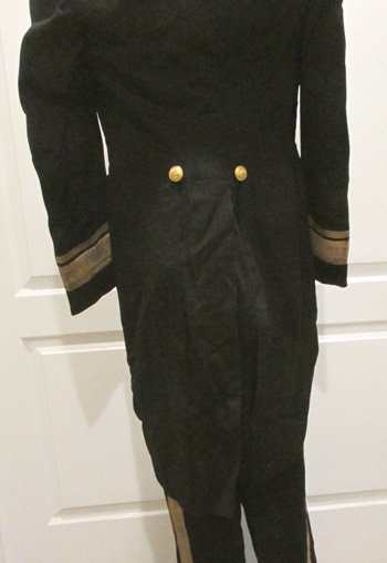  US WWI-Korean War Era, Navy Officers Full Dress Coat & Trousers, Rear Admiral A.E.Smith — image 6