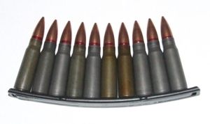 10xRussian 7.62 AK Rounds