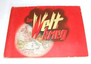 German WW1 Cigarette Card Album - Complete