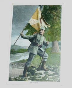 WW1 Propaganda Postcard