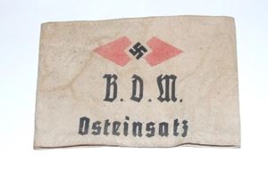 Hitler Youth BDM armband