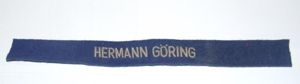 Hermann Goering EMs Cuff Title