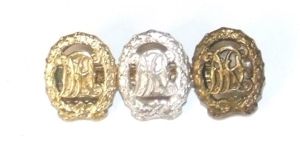 Gold, Silver and Bronze DRL Miniatures