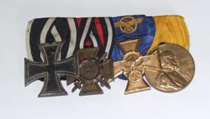 WW1/WW2 German EKII Medal Group - Mounted