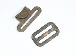 2 x M38 Gas Mask Strap Clips