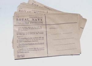 Royal Navy 'Privilege' Shipboard Envelopes