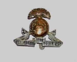 WW1 Lancashire Fusiliers Cap Badge