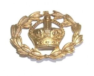 British Army WOII Brass Sleeve Badge