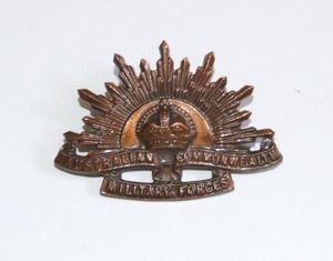 Australian Commonwealth Forces Cap Badge