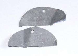 Two German ID Tags - Kurland
