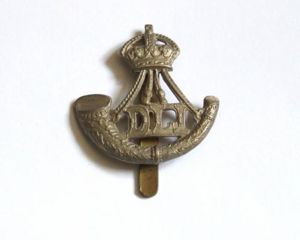 Durham Light Infantry Cap Badge - WW2