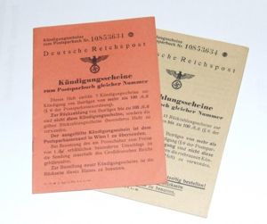 Deutsche Reichpost Account Books