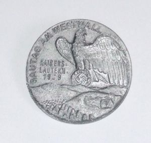 Westwall Day Badge 1939.