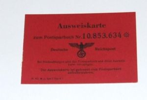 Deutsche Reichpost Identity Card
