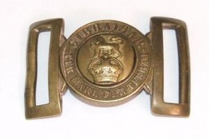 Royal Marines Belt Buckle - WW2