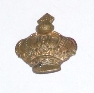 Russian Imperial Crown Collar Badge