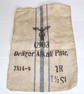Kriegsmarine U-Boat Battery Sack